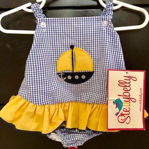 Stellybelly Sunsuit, 12 months